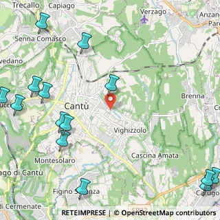 Mappa Via Caduti di Nassiriya, 22063 Cantù CO, Italia (3.29214)
