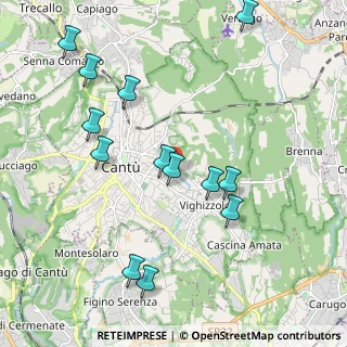 Mappa Via Caduti di Nassiriya, 22063 Cantù CO, Italia (2.17231)