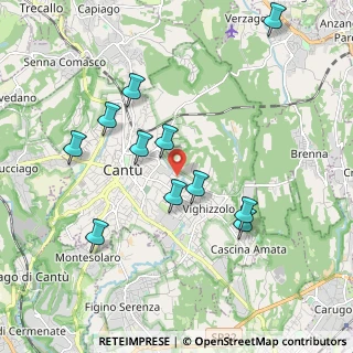 Mappa Via Caduti di Nassiriya, 22063 Cantù CO, Italia (1.90727)