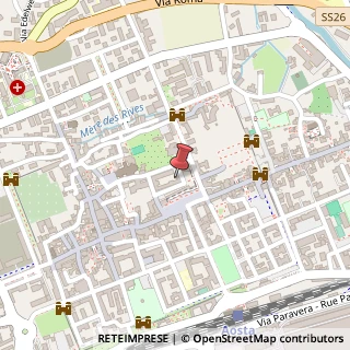 Mappa Rue César Chabloz, 2, 11100 Aosta, Aosta (Valle d'Aosta)