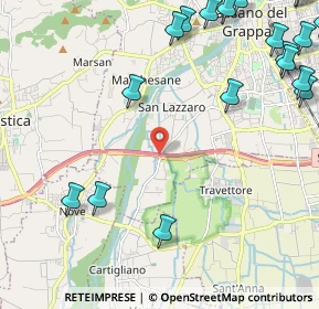 Mappa Via SS248, 36061 Bassano del Grappa VI, Italia (3.28158)