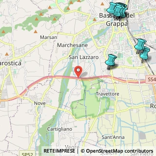 Mappa Via SS248, 36061 Bassano del Grappa VI, Italia (3.4665)