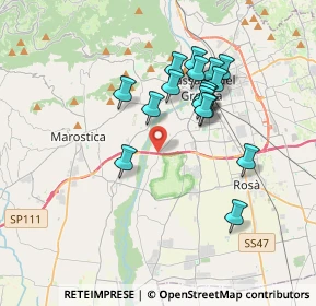 Mappa Via SS248, 36061 Bassano del Grappa VI, Italia (3.11)