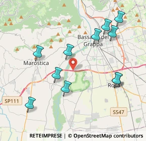 Mappa Via SS248, 36061 Bassano del Grappa VI, Italia (4.26091)