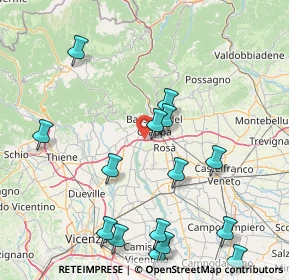 Mappa Via SS248, 36061 Bassano del Grappa VI, Italia (19.156)