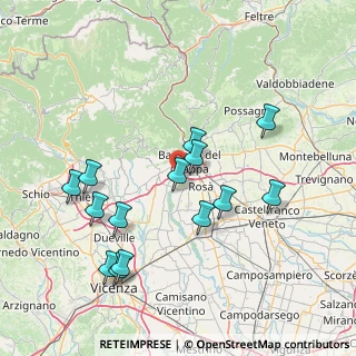 Mappa Via SS248, 36061 Bassano del Grappa VI, Italia (15.54357)