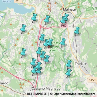 Mappa Via Alessandro Volta, 21040 Caronno Varesino VA, Italia (3.9085)
