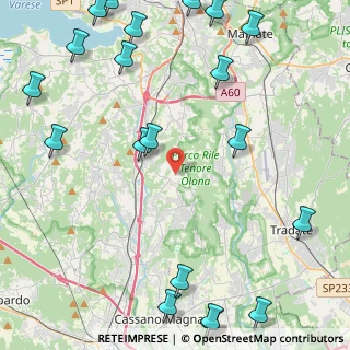 Mappa Via Alessandro Volta, 21040 Caronno Varesino VA, Italia (6.433)