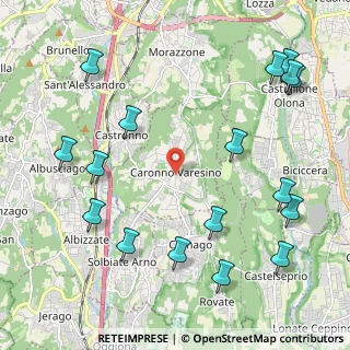 Mappa Via Roma, 21040 Caronno Varesino VA, Italia (2.68529)