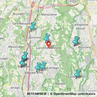 Mappa Via Roma, 21040 Caronno Varesino VA, Italia (2.37182)