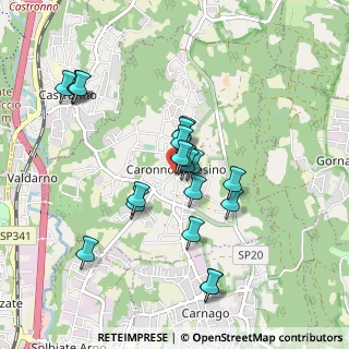 Mappa Via Roma, 21040 Caronno Varesino VA, Italia (0.8325)
