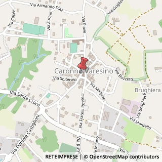 Mappa Via Alessandro Volta, 6, 21040 Caronno Varesino VA, Italia, 21040 Caronno Varesino, Varese (Lombardia)