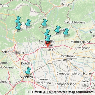 Mappa Via Crocerone, 36061 Bassano del Grappa VI, Italia (13.71818)