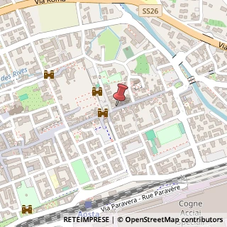 Mappa Via Sant'Anselmo, 25, 11100 Aosta, Aosta (Valle d'Aosta)