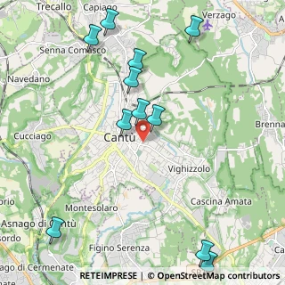 Mappa Viale Ospedale, 22063 Cantù CO, Italia (2.49818)