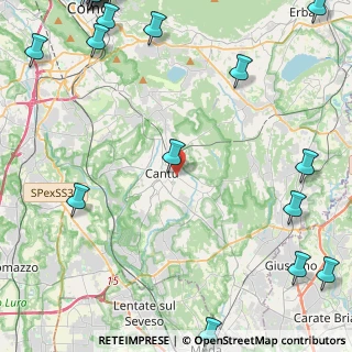 Mappa Viale Ospedale, 22063 Cantù CO, Italia (7.579)