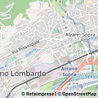 Karte Alzano Lombardo