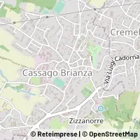 Hartă Cassago Brianza