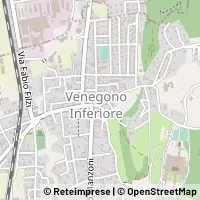Kartta Venegono Inferiore