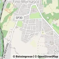Hartă Fino Mornasco