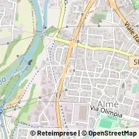 Mapa Almè