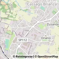 Kort Cassago Brianza