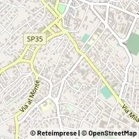 Mapa Cantù