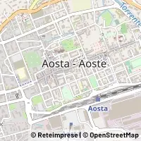 Kaart Aosta