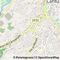 Térkép Cantù