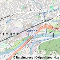 Mapa Alzano Lombardo