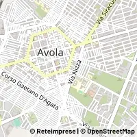 Karte Avola