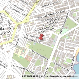 Mappa Via Enrico Fermi, 114, 96012 Avola SR, Italia, 96012 Avola, Siracusa (Sicilia)