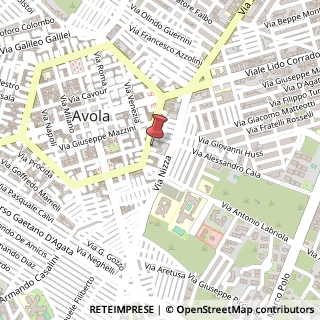 Mappa Via Linneo, 41, 96012 Avola, Siracusa (Sicilia)