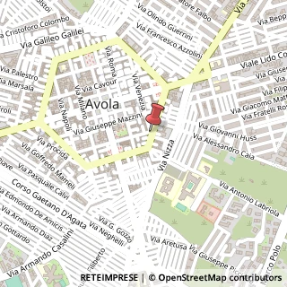 Mappa Via Linneo,  26, 96012 Avola, Siracusa (Sicilia)