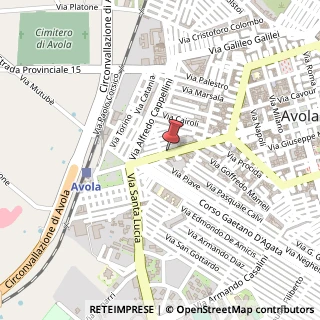 Mappa Corso Vittorio Emanuele,  44, 96017 Avola, Siracusa (Sicilia)