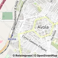 Karte Avola