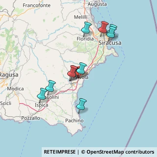 Mappa Contrada Riscione, 96012 Avola SR, Italia (14.90909)