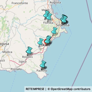 Mappa Via Maurolico, 96012 Avola SR, Italia (17.101)