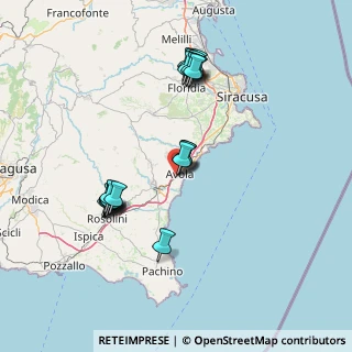 Mappa Via Santa Lucia, 96012 Avola SR, Italia (16.386)