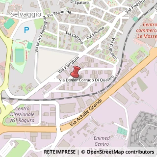 Mappa Zona Artigianale Strada N. 1, 22-24, 97100 Ragusa, Ragusa (Sicilia)