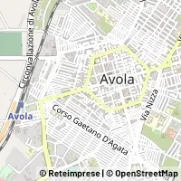 Mapa Avola