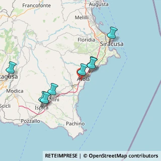 Mappa SS115, 96012 Avola SR, Italia (46.521)