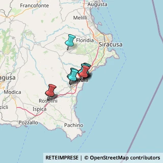 Mappa Via Pietro Maroncelli, 96012 Avola SR, Italia (7.06571)