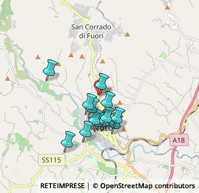 Mappa Via dei Mille, 96017 Noto SR, Italia (1.54692)