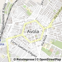 Mapa Avola