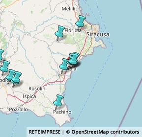Mappa Viale Lido Corrado Santuccio, 96012 Avola SR, Italia (17.57077)