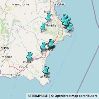 Mappa Via Maria Montessori, 96012 Avola SR, Italia (14.2055)