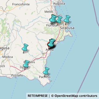 Mappa Via Camillo Benso Conte di Cavour, 96012 Avola SR, Italia (11.55133)