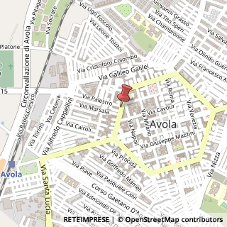 Mappa Via Manzoni, 26, 96012 Avola, Siracusa (Sicilia)