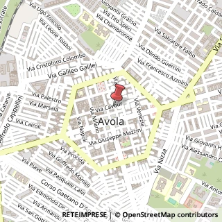 Mappa Vico Sella, 91, 96012 Avola, Siracusa (Sicilia)